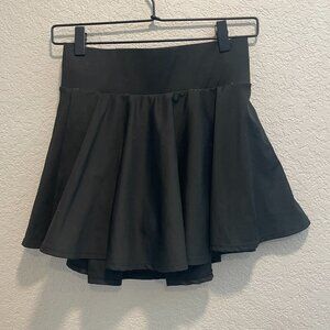 Black Golf, Tennis, Pickleball Skort with Shorts and Pockets